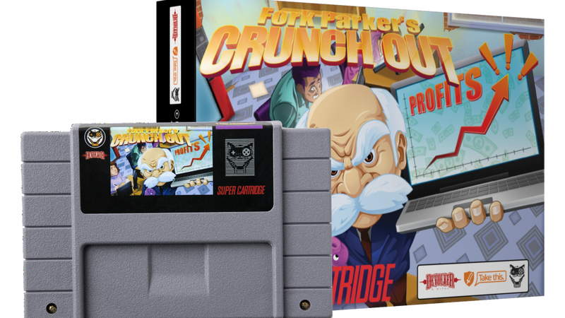 Illustration for article titled New Super NES Game Is All About The Dangers Of Crunch